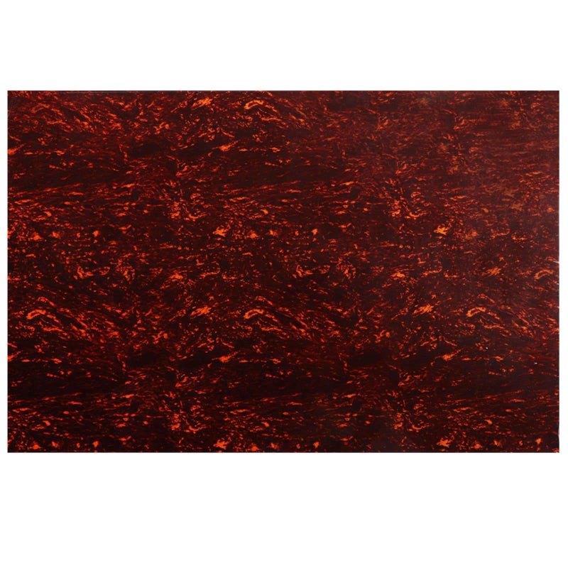 Mr.Power 11.6 x17 Inch Guitar Bass Pickguard Blank Material DIY Sheet Scratch Plate Backplate for Strat Tele Guitar Jazz P Bass (4Ply Red Tortoise) - Image 1